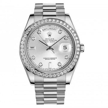 Rolex Day-Date Platinum 118346 Mens 36MM - LEXCOPY-Redefine Luxury – Premium Watches, Unbeatable Prices