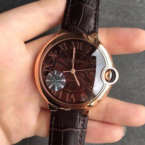 BALLON BLEU DE  W6920037 V6 FACTORY BROWN STRAP - LEXCOPY-Redefine Luxury – Premium Watches, Unbeatable Prices