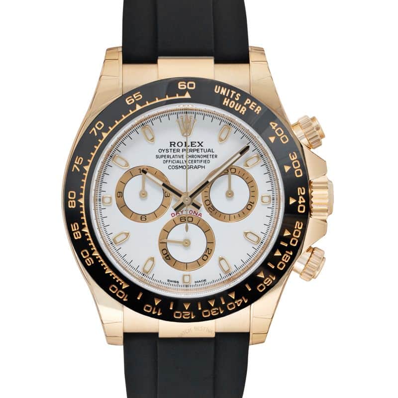Cosmograph Daytona Automatic White Dial Men's Watch 40MM - LEXCOPY-Redefine Luxury – Premium Watches, Unbeatable Prices