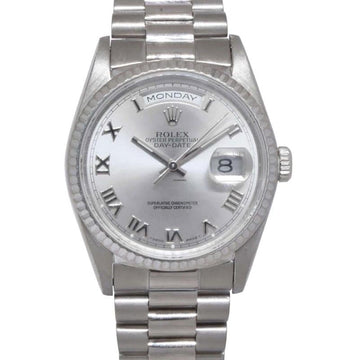 Day-Date President Silver Roman Dial 36mm Watch U 18239 men - LEXCOPY-Redefine Luxury – Premium Watches, Unbeatable Prices