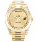 Rolex Day-Date II Champagne Dial 218238 Mens 41MM - LEXCOPY-Redefine Luxury – Premium Watches, Unbeatable Prices