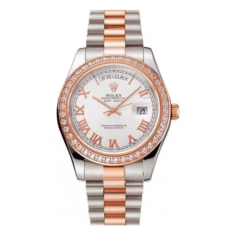 Rolex Day-Date White Dial 1454108 Men 41MM - LEXCOPY-Redefine Luxury – Premium Watches, Unbeatable Prices