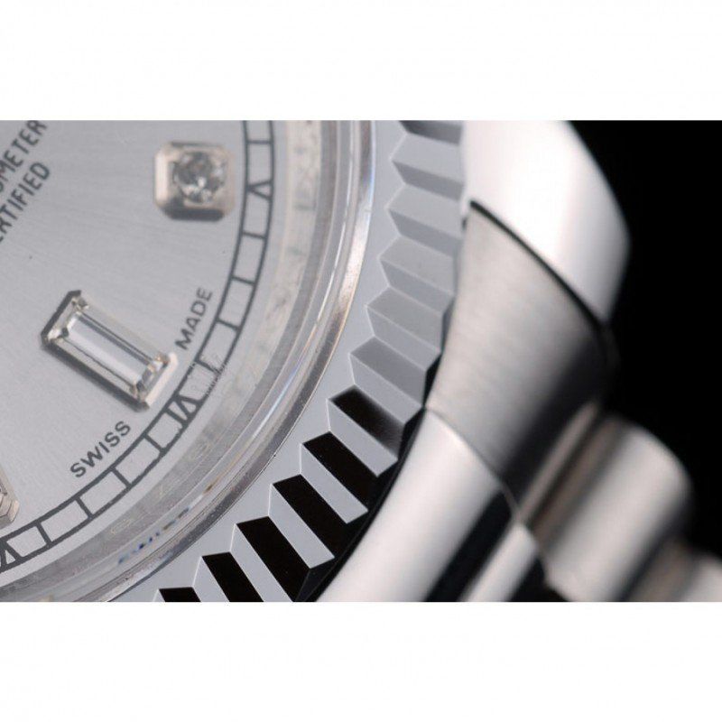 Rolex DayDate Silver Dial 41995 Men 41MM - LEXCOPY-Redefine Luxury – Premium Watches, Unbeatable Prices