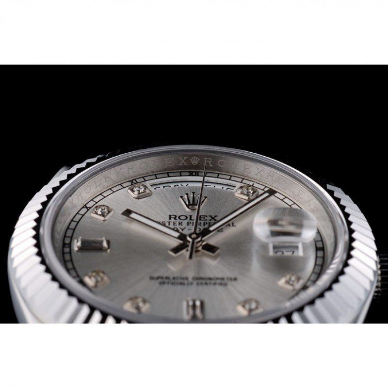 Rolex DayDate Silver Dial 41995 Men 41MM - LEXCOPY-Redefine Luxury – Premium Watches, Unbeatable Prices