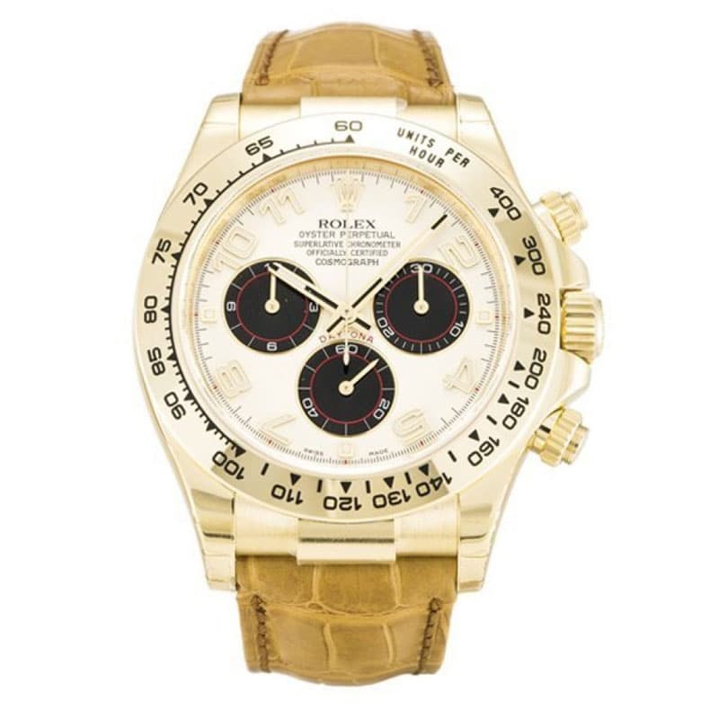 Rolex Daytona White Dial 116518 Mens 40MM - LEXCOPY-Redefine Luxury – Premium Watches, Unbeatable Prices
