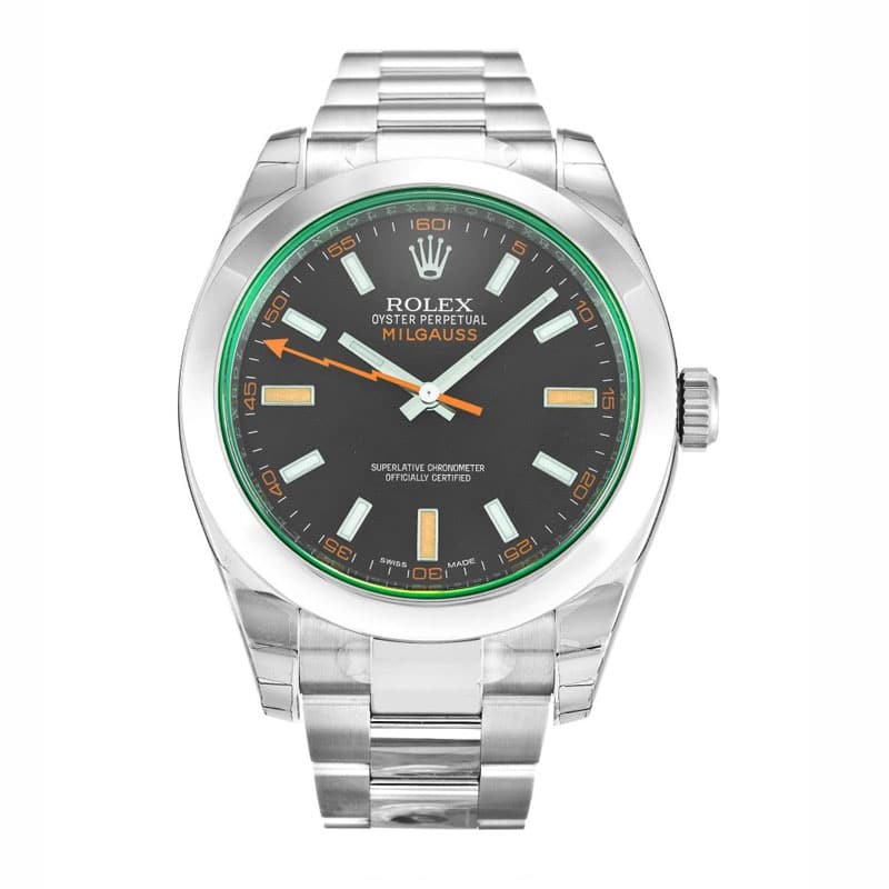 ROLEX MILGAUSS 116400 GV Mens 40MM - LEXCOPY-Redefine Luxury – Premium Watches, Unbeatable Prices