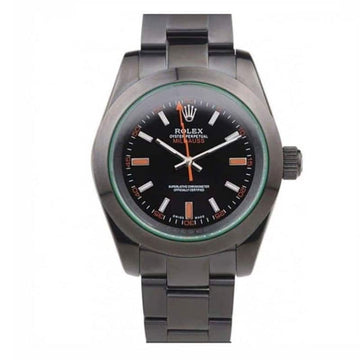 Rolex Milgauss Pro-Hunter Tinted Green Saphire Black Dial PRL05090290 Men Watch 40MM - LEXCOPY-Redefine Luxury – Premium Watches, Unbeatable Prices