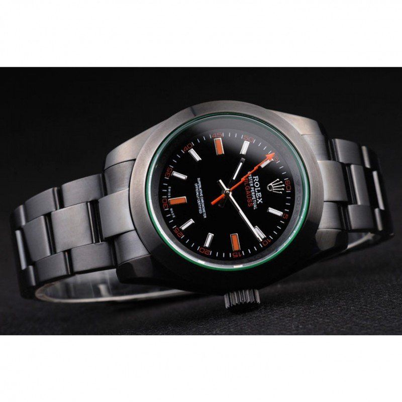 Rolex Milgauss Pro-Hunter Tinted Green Saphire Black Dial PRL05090290 Men Watch 40MM - LEXCOPY-Redefine Luxury – Premium Watches, Unbeatable Prices