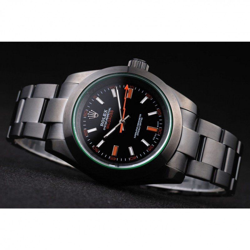Rolex Milgauss Pro-Hunter Tinted Green Saphire Black Dial PRL05090290 Men Watch 40MM - LEXCOPY-Redefine Luxury – Premium Watches, Unbeatable Prices