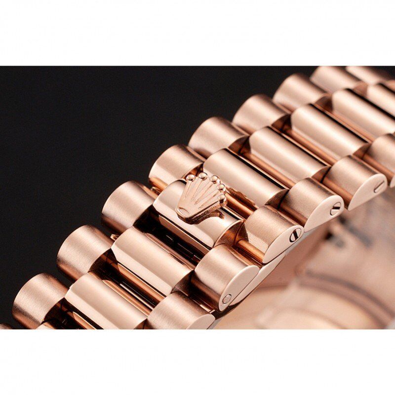 Swiss Rolex Day-Date Diamonds And Rubies Black Dial Rose Gold Bracelet 1454102 - LEXCOPY-Redefine Luxury – Premium Watches, Unbeatable Prices