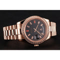 Swiss Rolex Day-Date Diamonds And Rubies Black Dial Rose Gold Bracelet 1454102 - LEXCOPY-Redefine Luxury – Premium Watches, Unbeatable Prices